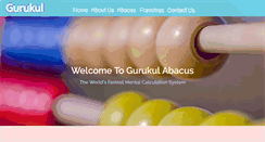 Desktop Screenshot of gurukulabacus.com
